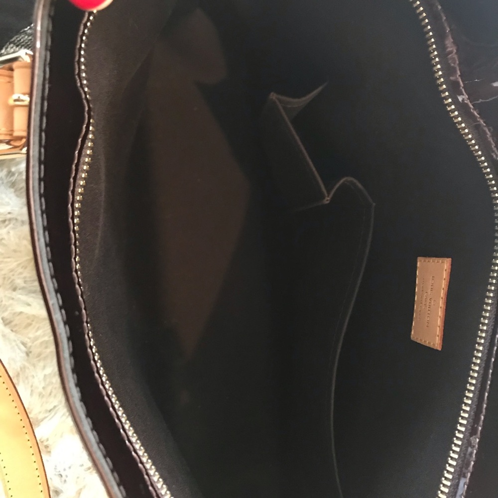 LV Louis Vuitton Vernis Brentwood Monogram Bag - Picture 4 of 7